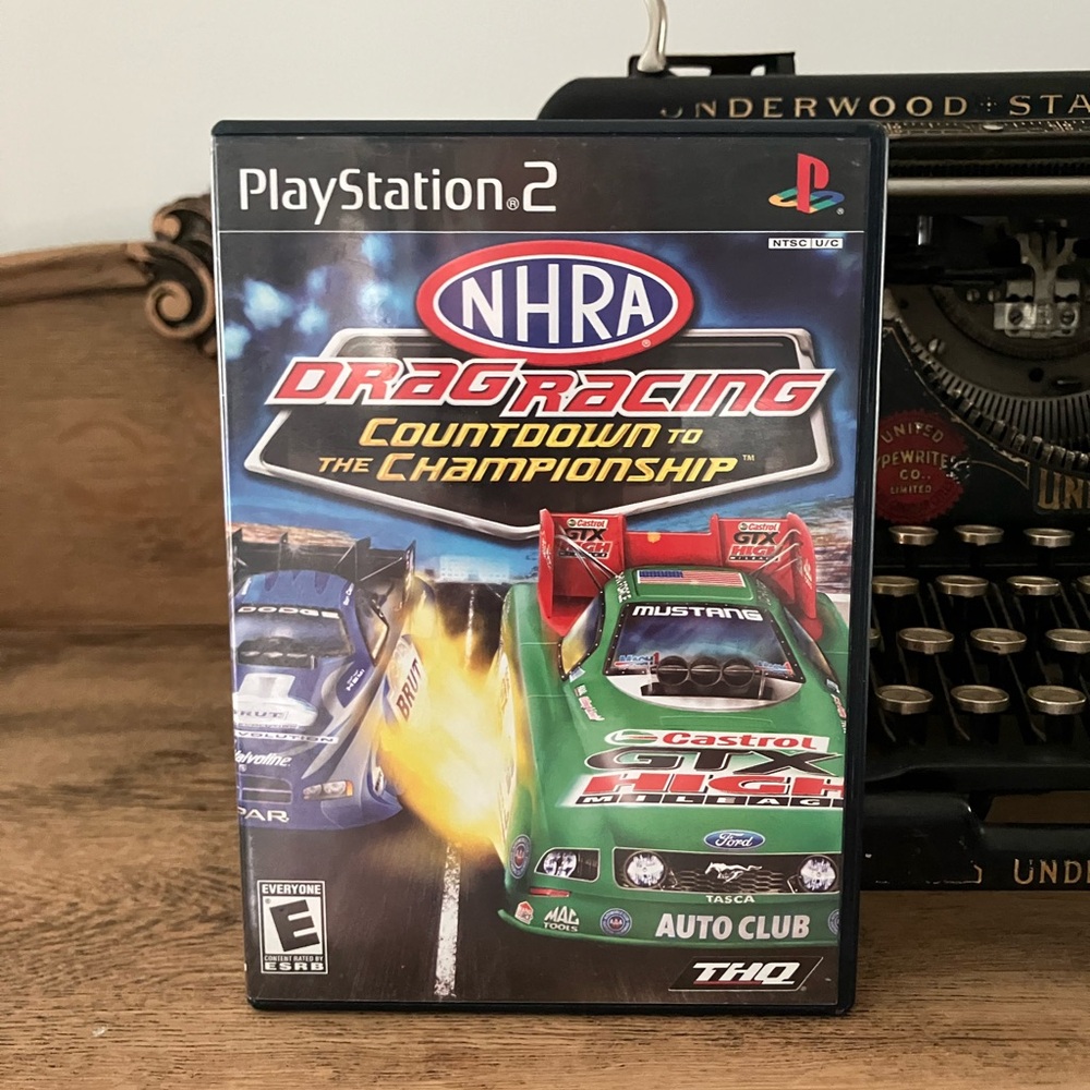 HQ NHRA Drag Racing: Countdown to the Championship for PlayStation 2 - Black